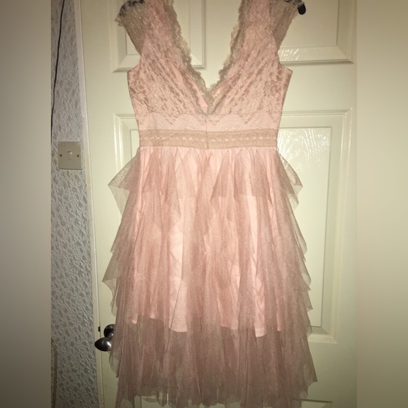 Gorgeous woman’s lace and mesh light pink tutu dress - Picture 6 of 6